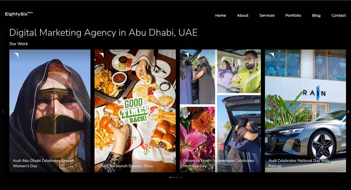 Eighty-Six Media Top Digital Marketing Agencies in Abu Dhabi, UAE