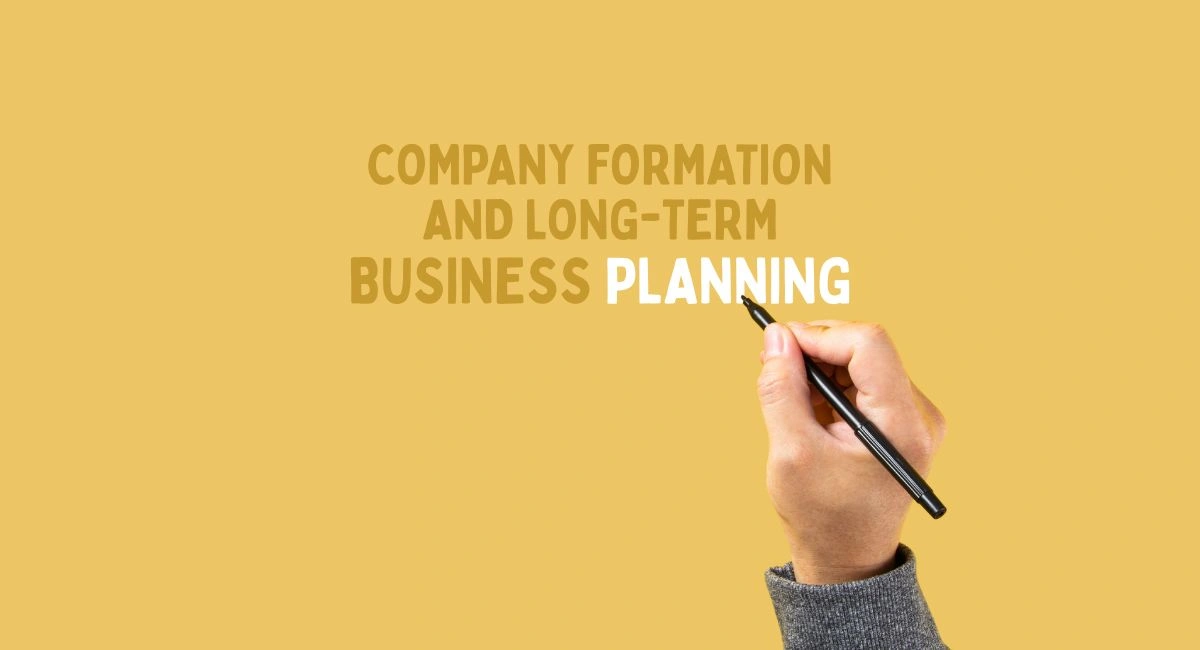 Company Formation and Long-Term Business Planning